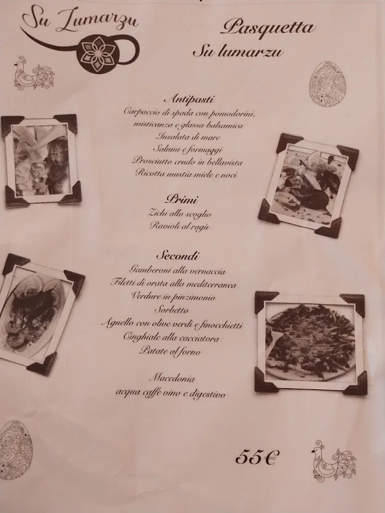 Menu_Ristorante Pizzeria '' Su Lumarzu ''_Bonorva_image_1