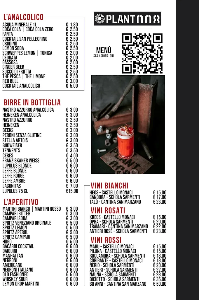 Menu_PLANT 008...cigari coffee snack & drink.._Galatina_image_1