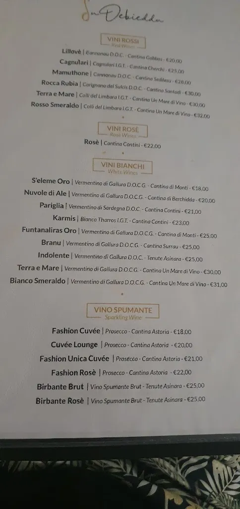 Menu_Ristorante Su Debieddu_Bessude_image_1