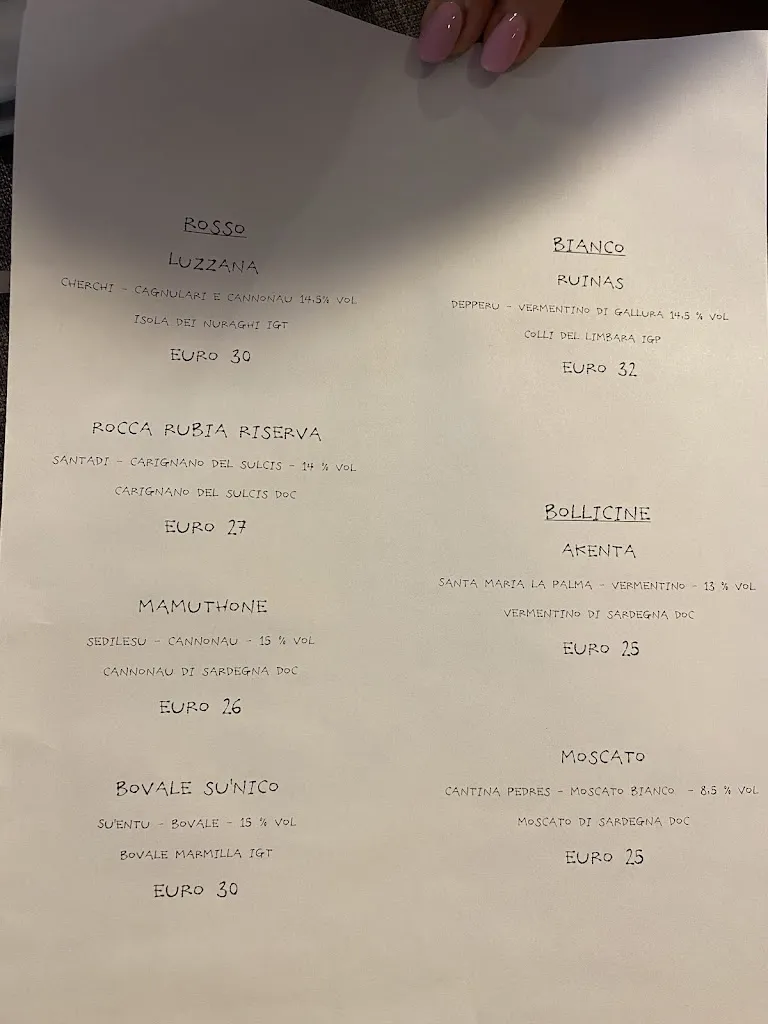 Menu_Agriturismo Cabu Abbas_Bessude_image_1