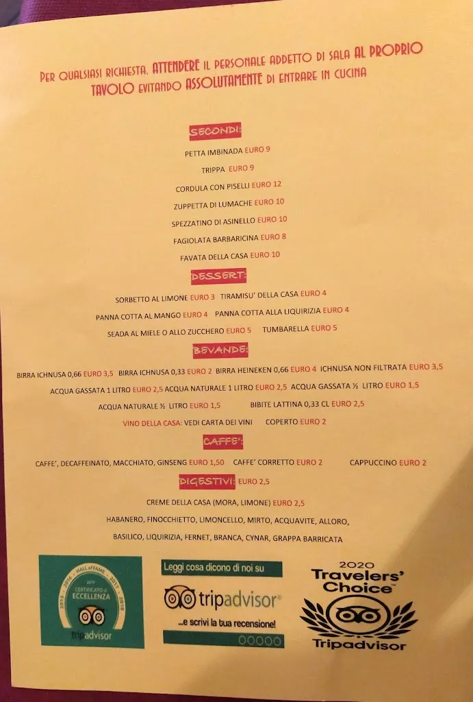 Menu_Trattoria da zia Giovanna di Sotgiu Giuseppe_Bessude_image_1