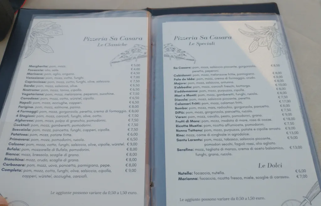 Menu_Ristorante-Pizzeria Sa Casara_Bessude_image_2