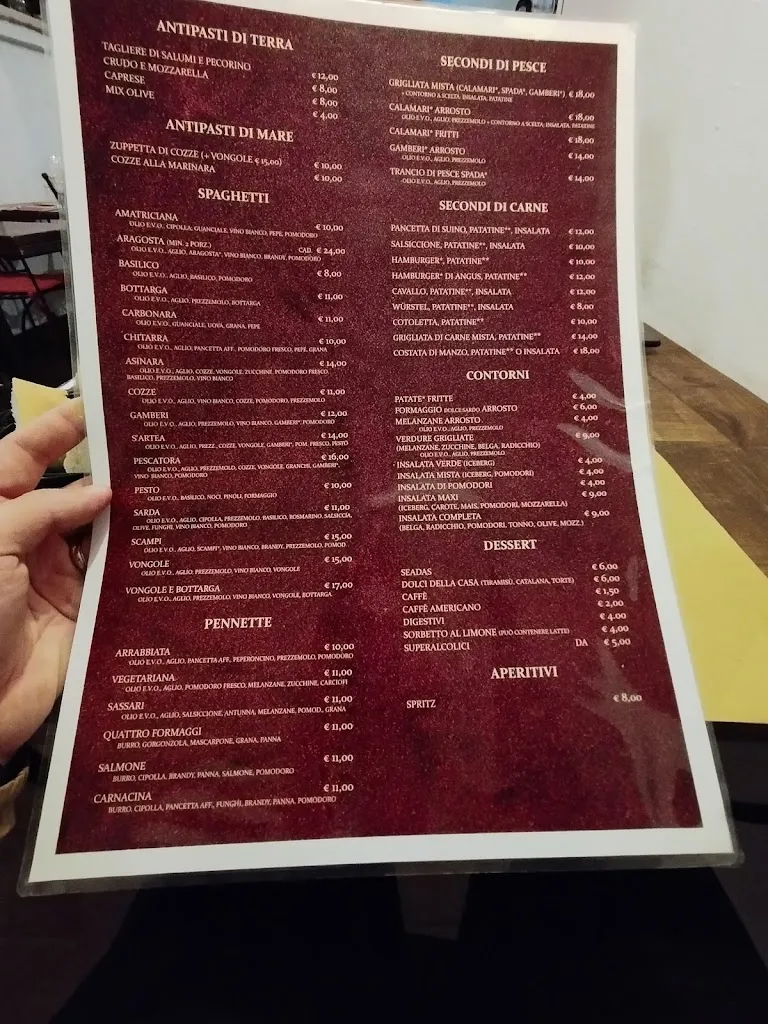 Menu_Spaghettoria S'Artea_Bessude_image_4
