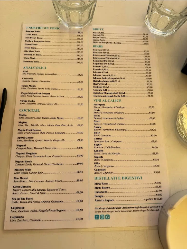 Menu_Stella Marina - Ristorante sulla Spiaggia Budoni_Budoni_image_1