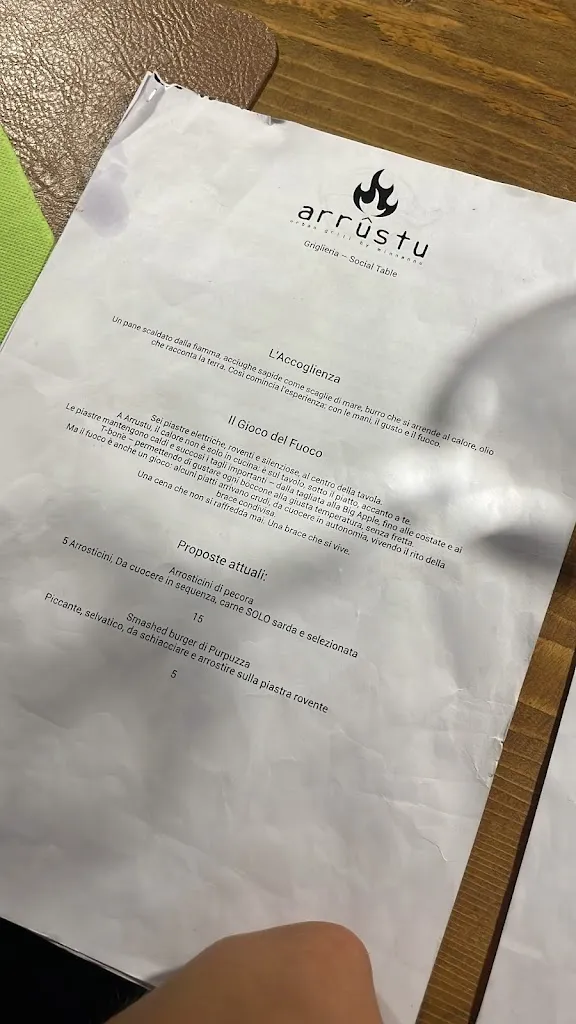 Menu_Arrustu - Urban Grill by Minnannu_Budoni_immagine_1