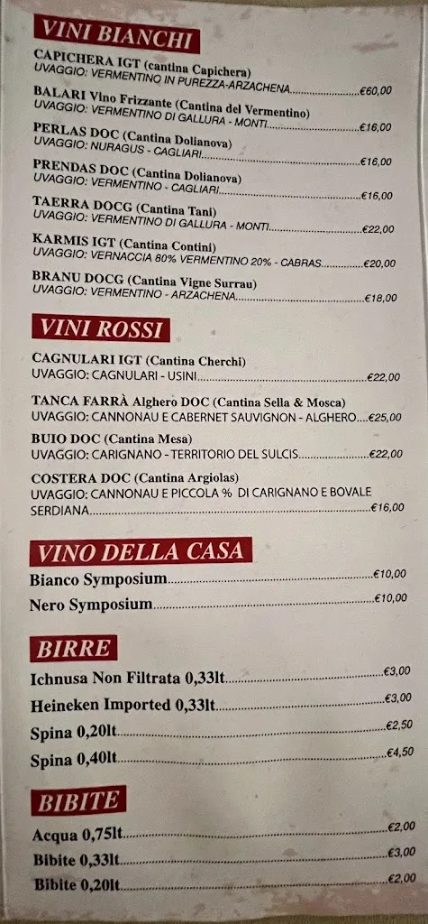 Menu_Ristorante Pizzeria Symposium_Budoni_image_3