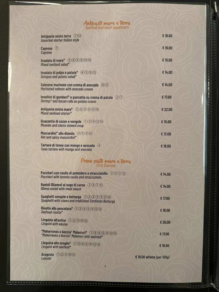 Menu_Ristorante pizzeria malamurì_Budoni_image_2