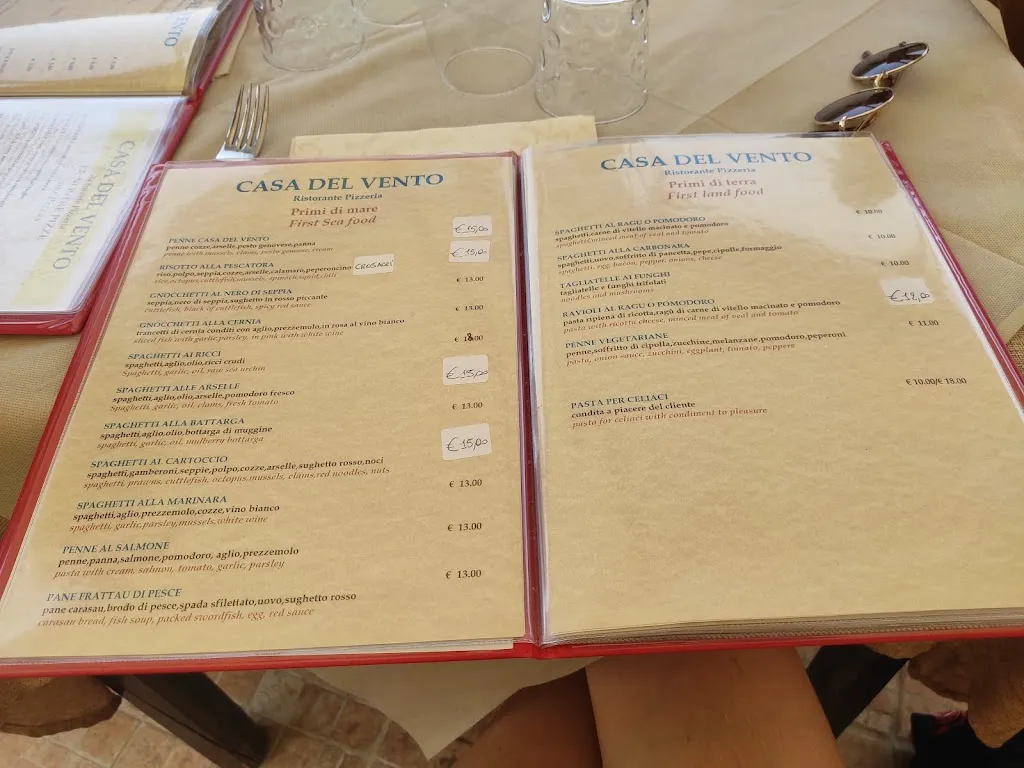 Menu_Ristorante La casa del vento_Bosa_image_1