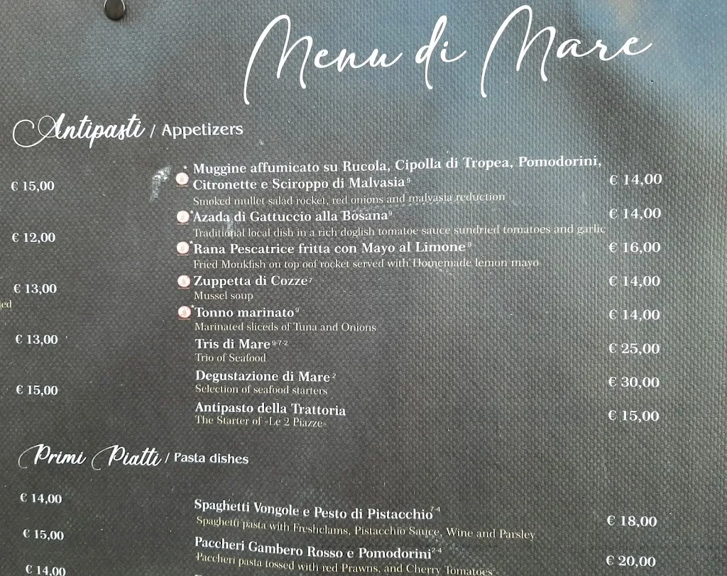Menu_Trattoria Pizzeria Le 2 Piazze_Bosa_immagine_2