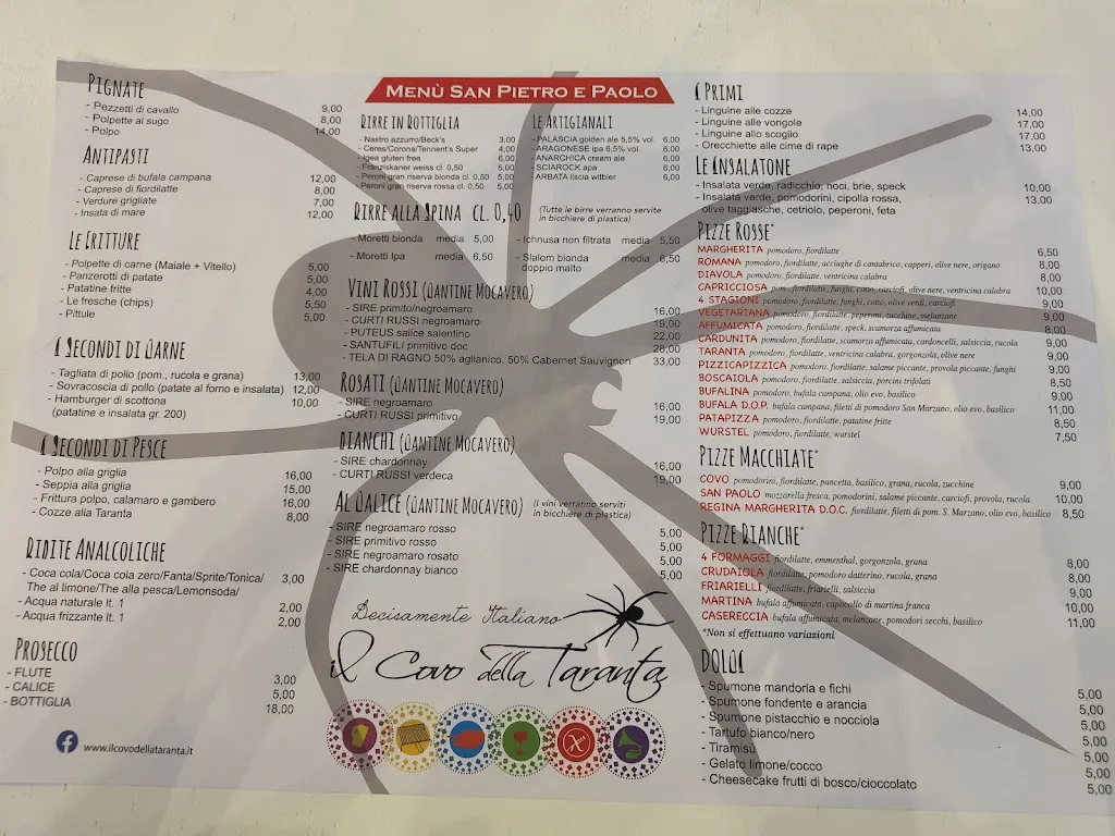 Menu_Il Covo della Taranta_Galatina_image_1