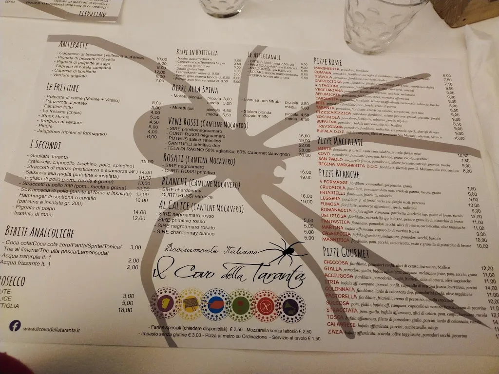 Menu_Il Covo della Taranta_Galatina_image_3