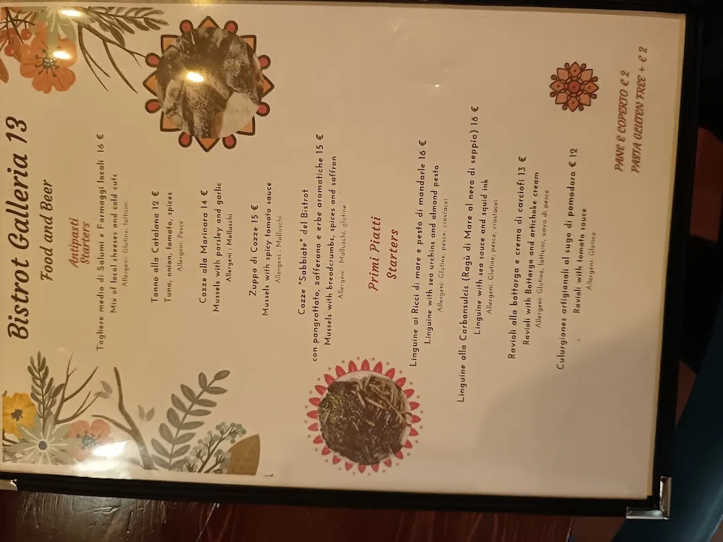 Menu_Bistrot Galleria 13_Buggerru_image_3