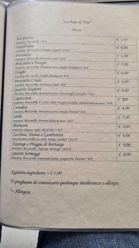 Menu_La Baia da Tore_Buggerru_image_1