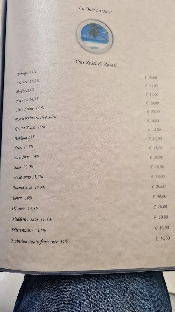 Menu_La Baia da Tore_Buggerru_image_4