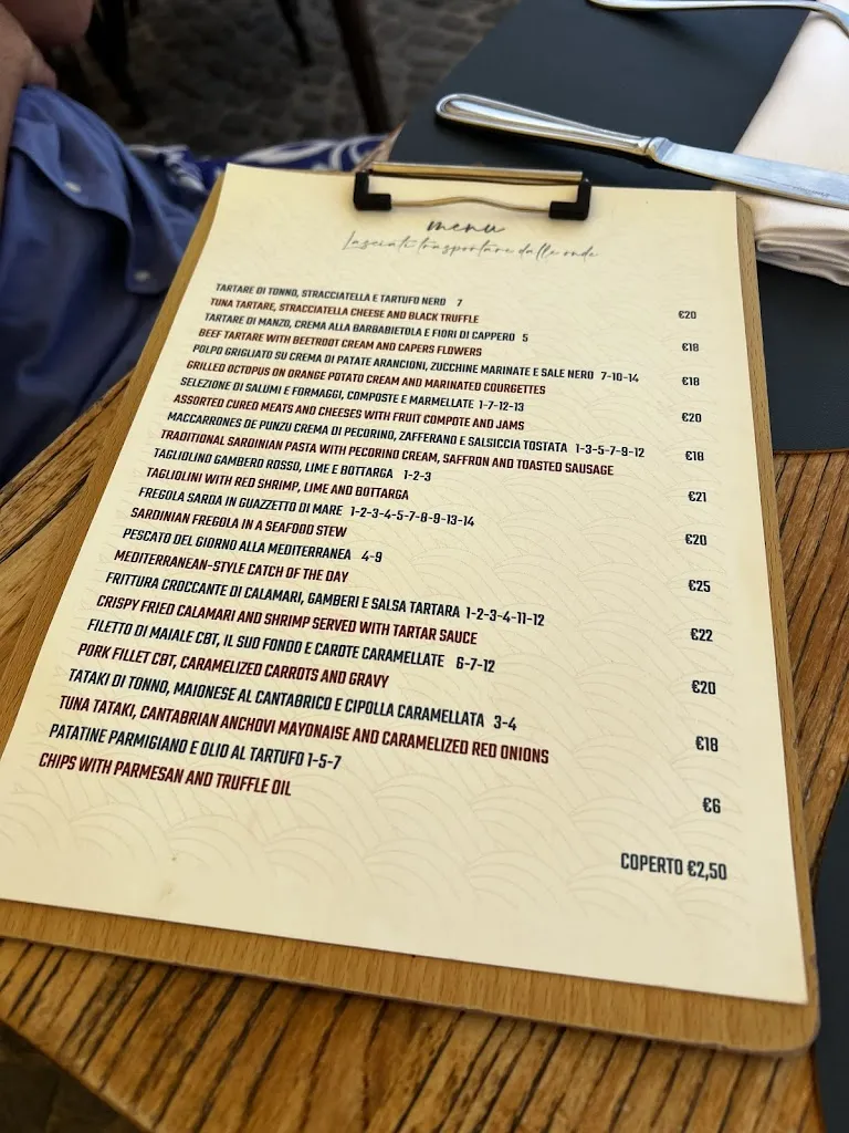 Menu_AQUA Drink and Fine Restaurant_Buggerru_image_3