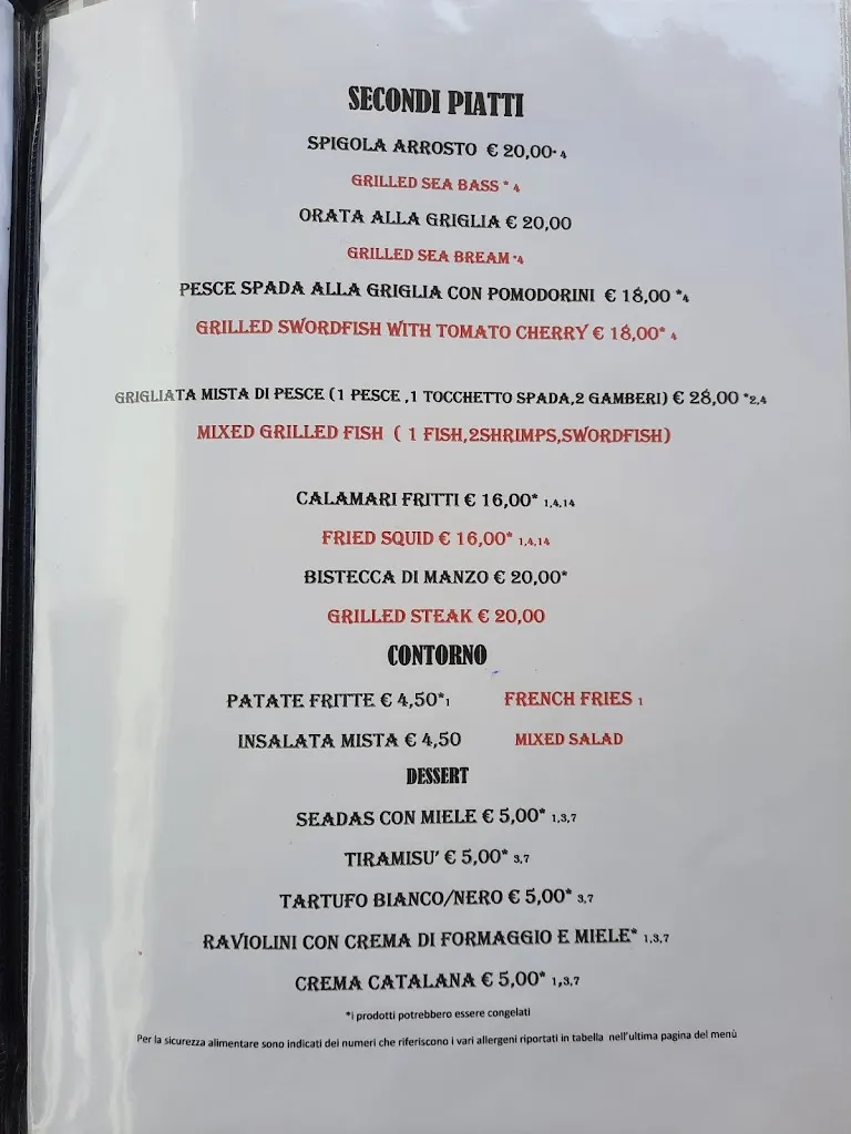 Menu_Ristorante Pizzeria La Privilegiata_Buggerru_image_1