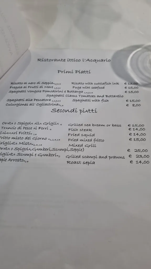 Menu_Ristorante Ittico L' Acquario_Cardedu_image_3