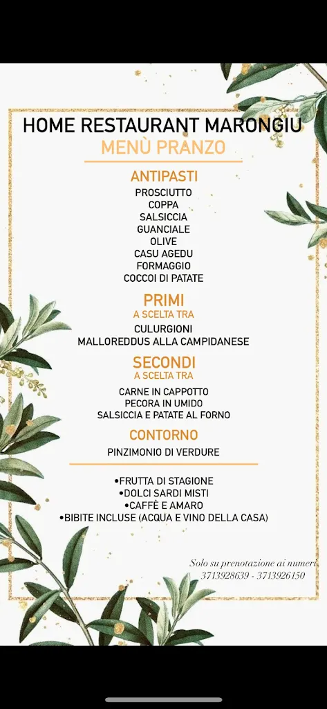 Menu_Home Restaurant Marongiu_Cardedu_image_3