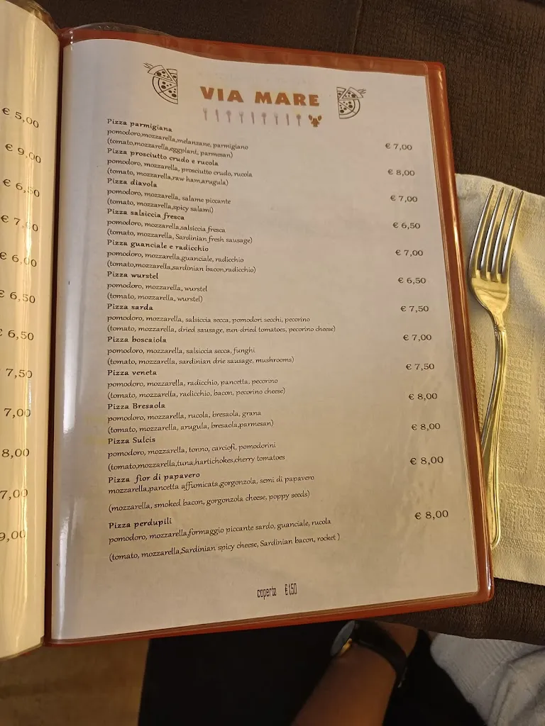 Menu_Ristorante Pizzeria Gelateria Artigianale Via Mare_Cardedu_image_3