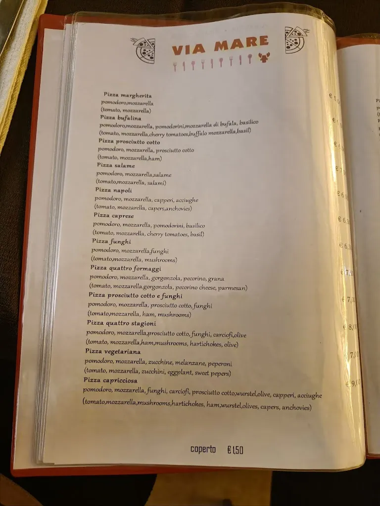 Menu_Ristorante Pizzeria Gelateria Artigianale Via Mare_Cardedu_image_4