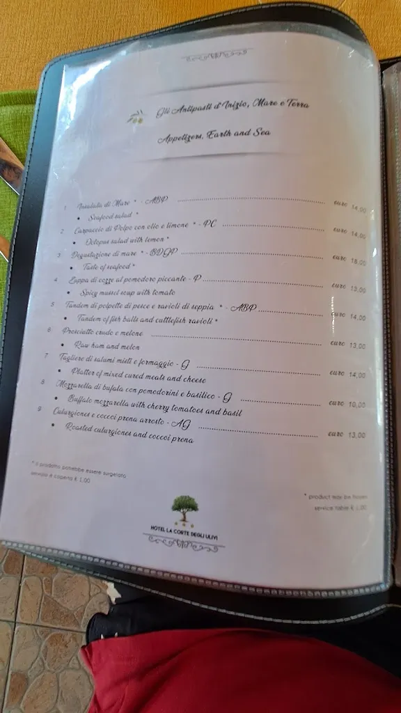 Menu_RISTORANTE LA CORTE DEGLI ULIVI_Cardedu_image_2