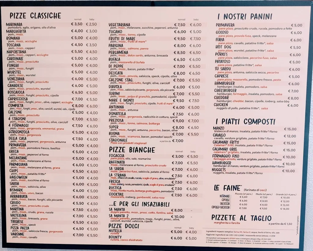 Menu_Pizzeria Dolce Mangiare_Cargeghe_image_1