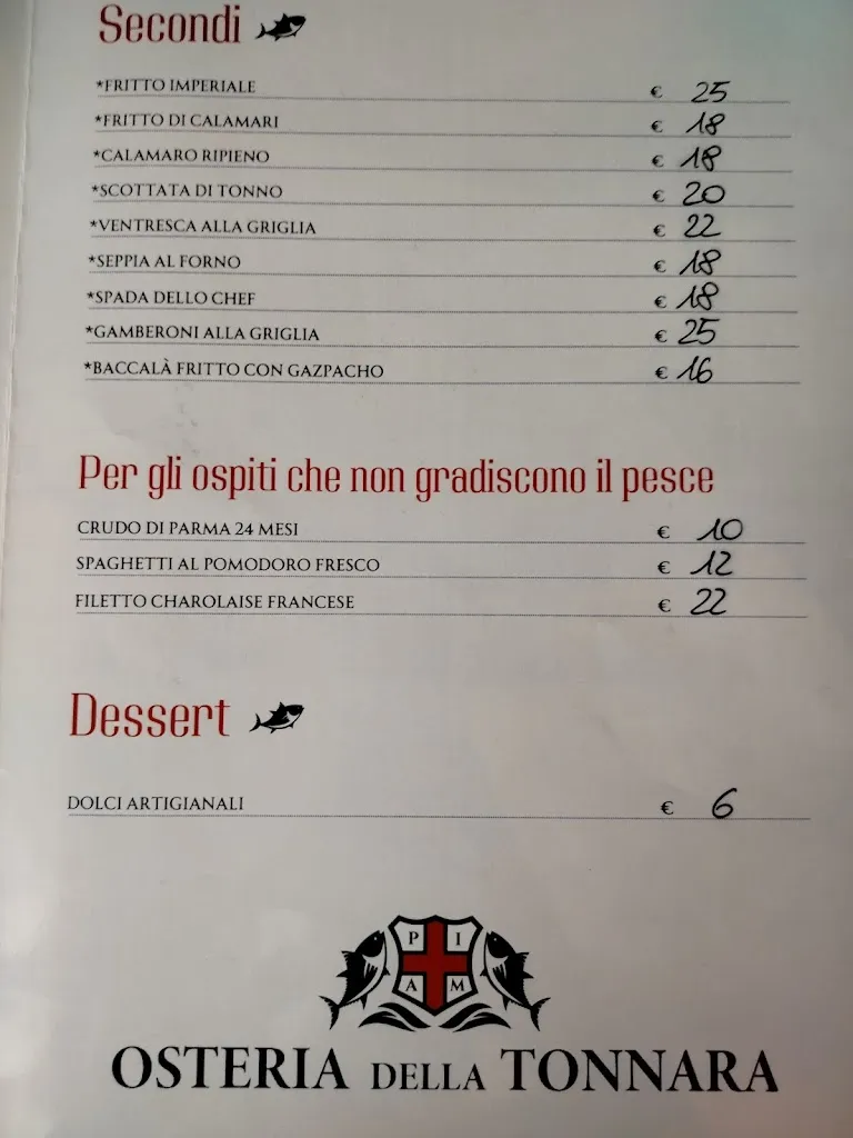 Menu_Osteria della Tonnara_Carloforte_image_2