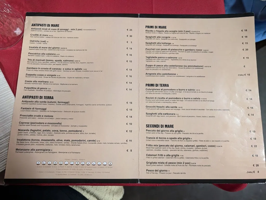 Menu_Cafe' de Paris_Castelsardo_image_1