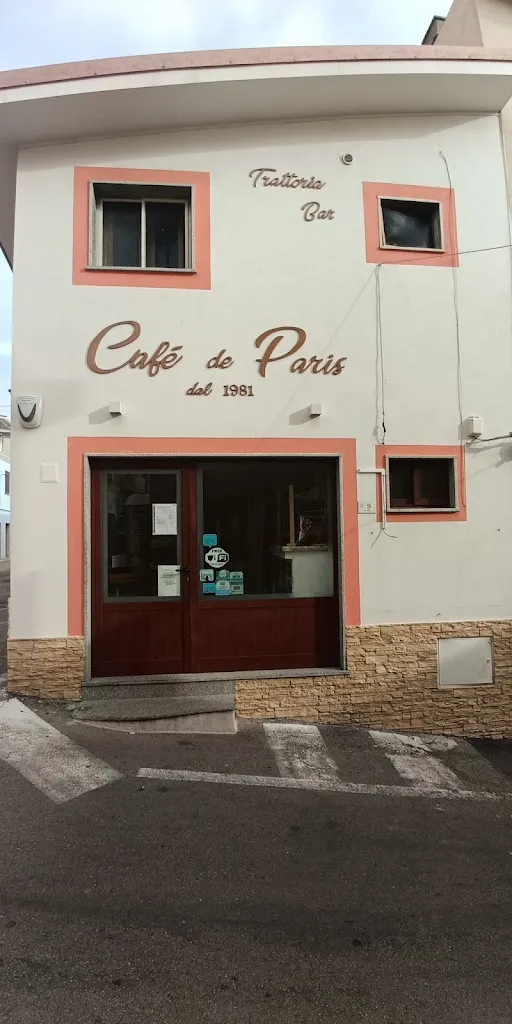 Cafe' de Paris restaurant in Castelsardo