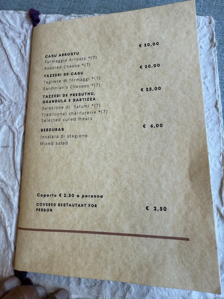 Menu_Sa Cuchina piccola osteria enoteca_Cala Gonone_image_4