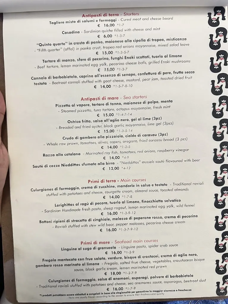 Menu_Ristorante 4 Mori Cala Gonone_Cala Gonone_image_1