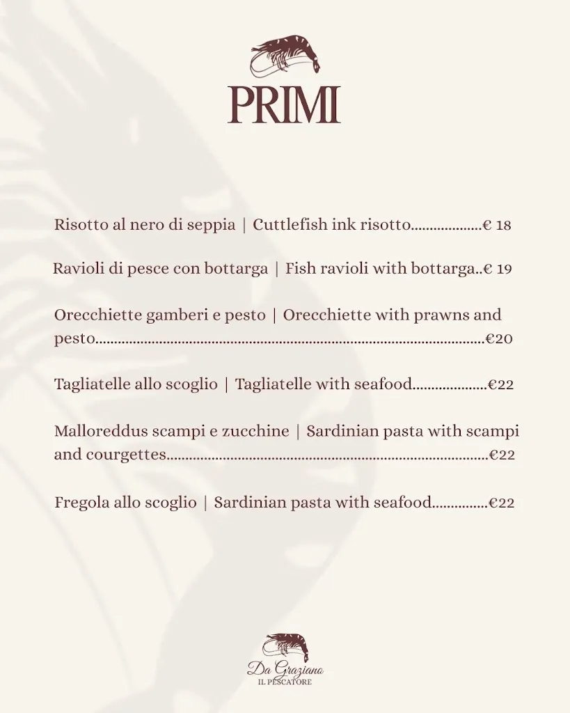 Menu_Da Graziano Il Pescatore_Cala Gonone_image_2