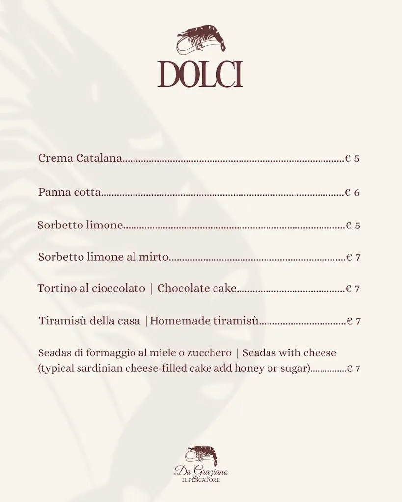 Menu_Da Graziano Il Pescatore_Cala Gonone_image_4