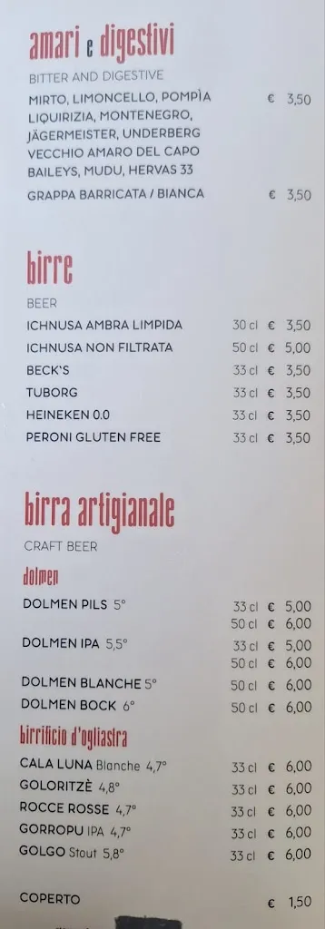 Menu_La Dispensa Food and Drink experience_Cala Gonone_image_2