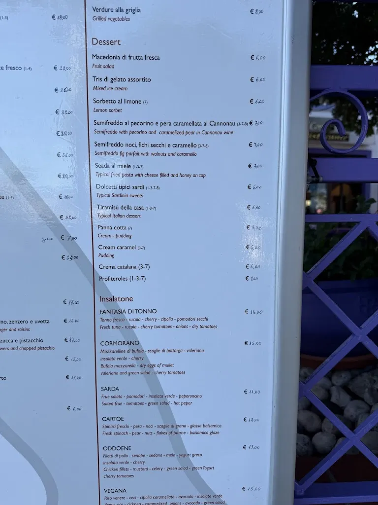 Menu_Ristorante Il Cormorano_Cala Gonone_image_3