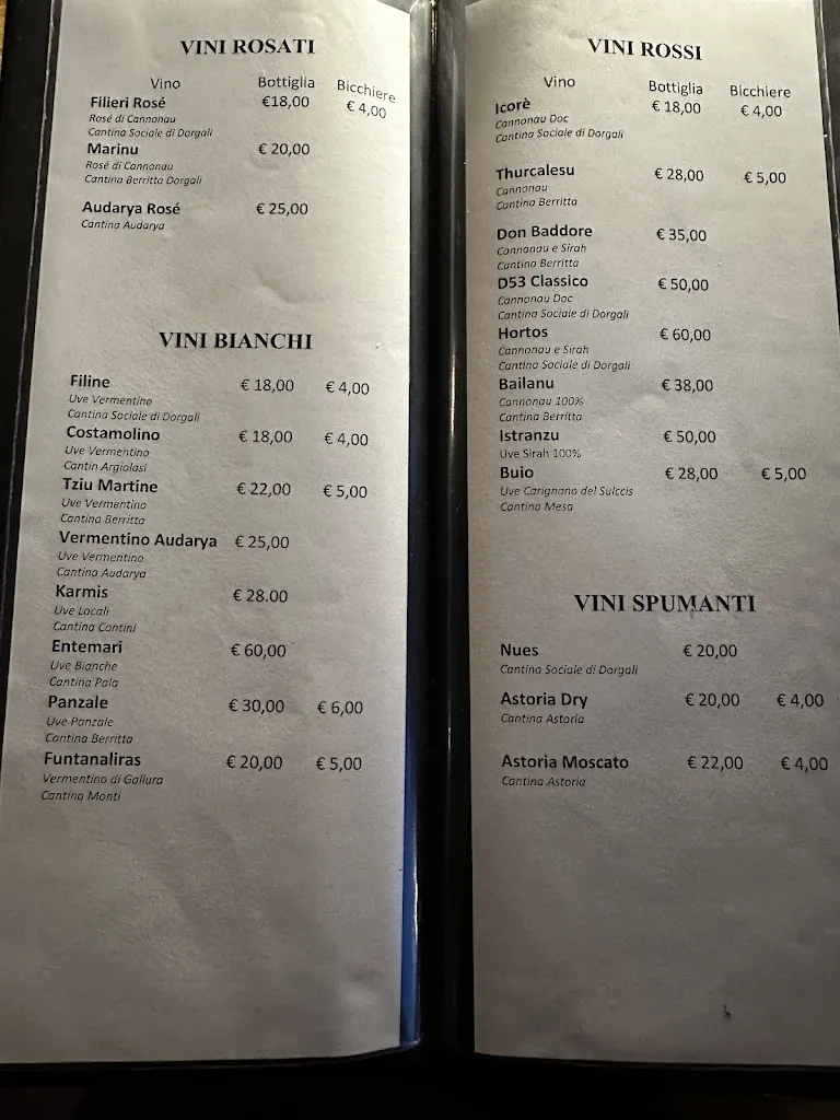 Menu_Aidu Ristorante_Cala Gonone_image_2