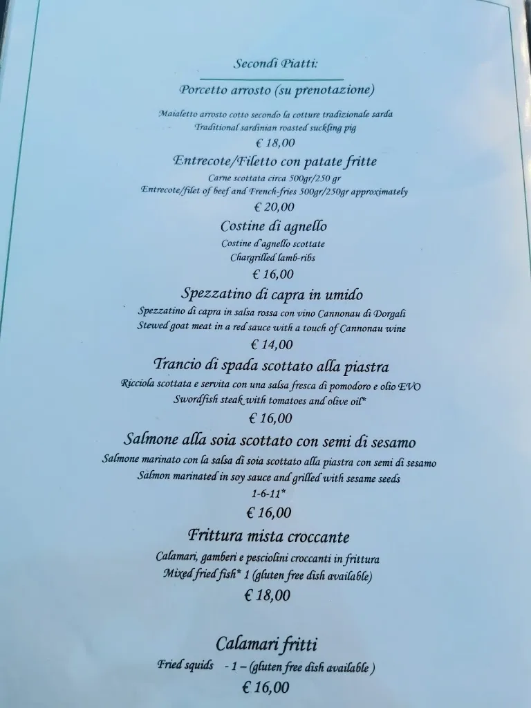 Menu_Hotel Ristorante Sant'Elene_Cala Gonone_image_1