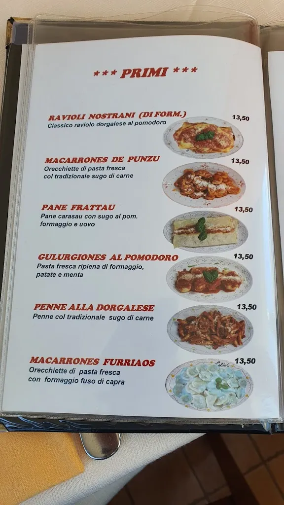 Menu_Ristorante Colibrì cucina tipica sarda_Cala Gonone_image_1