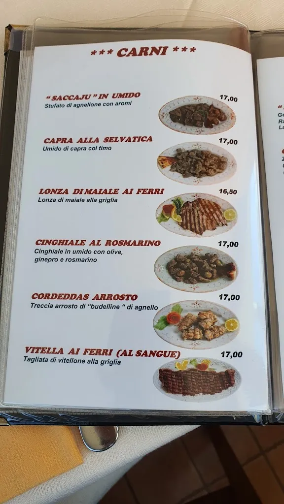 Menu_Ristorante Colibrì cucina tipica sarda_Cala Gonone_image_2