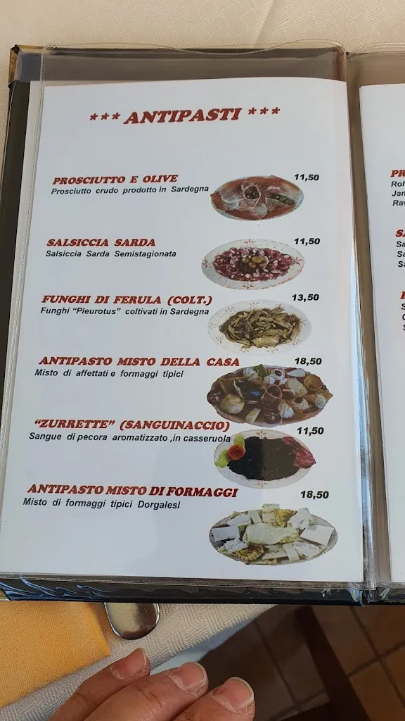 Menu_Ristorante Colibrì cucina tipica sarda_Cala Gonone_image_3