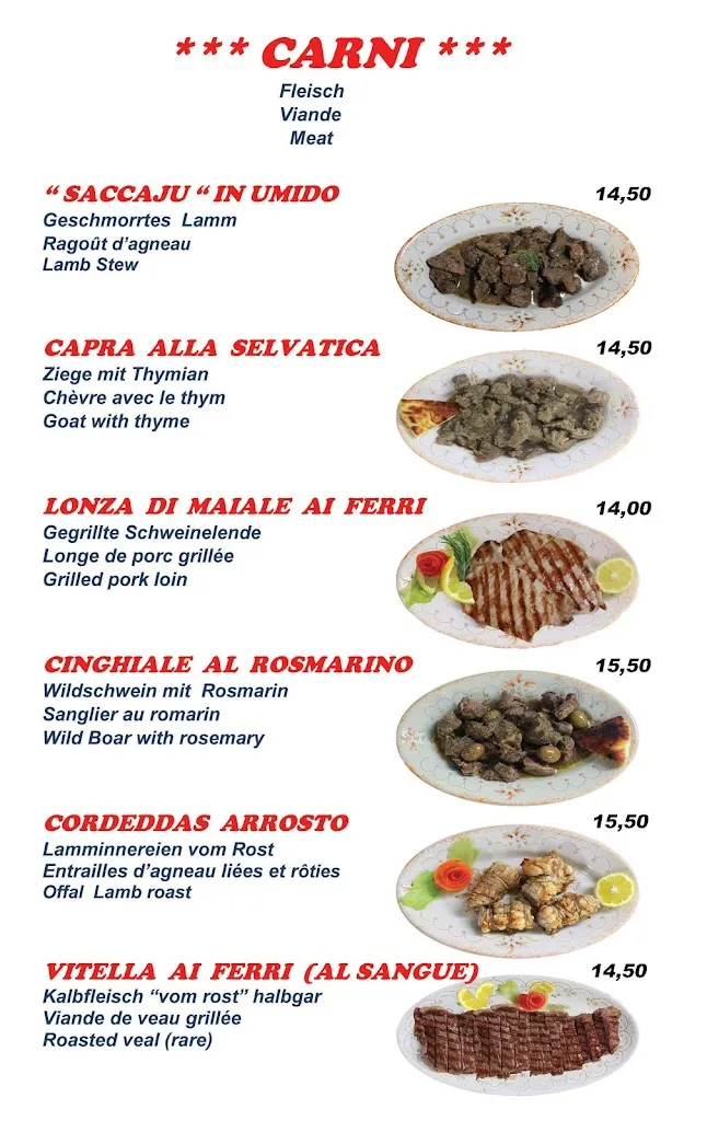 Menu_Ristorante Colibrì cucina tipica sarda_Cala Gonone_image_4