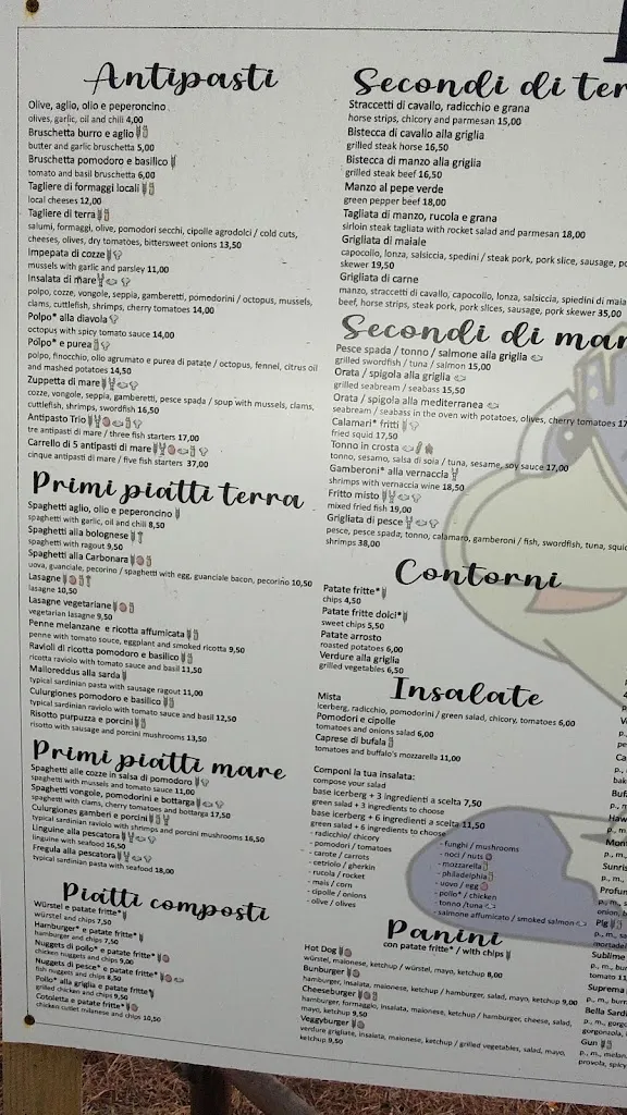Menu_Bella Restaurant_Cuglieri_image_2