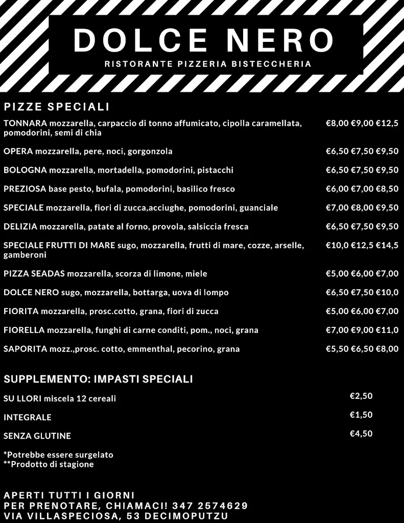 Menu_Dolce Nero Ristorante Pizzeria_Decimoputzu_image_3
