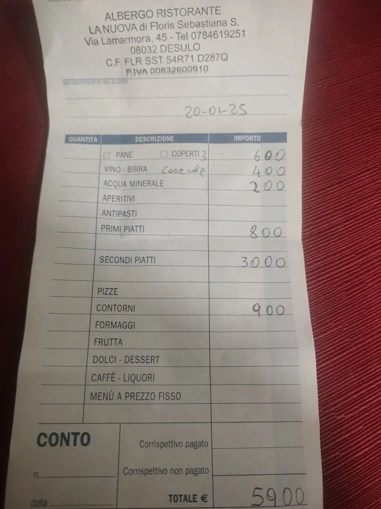 Sabrina_Bar Ristorante la locanda_Desulo_review