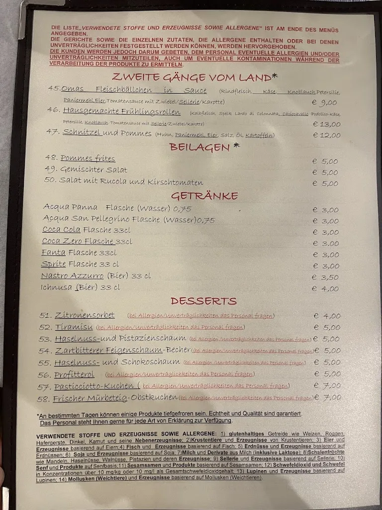 Menu_Le Garibaldine_Gallipoli_image_3