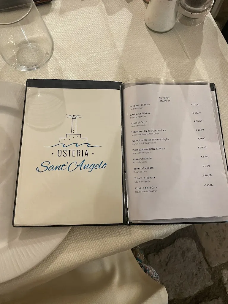 Menu_OSTERIA SANT’ ANGELO. _Gallipoli_image_4