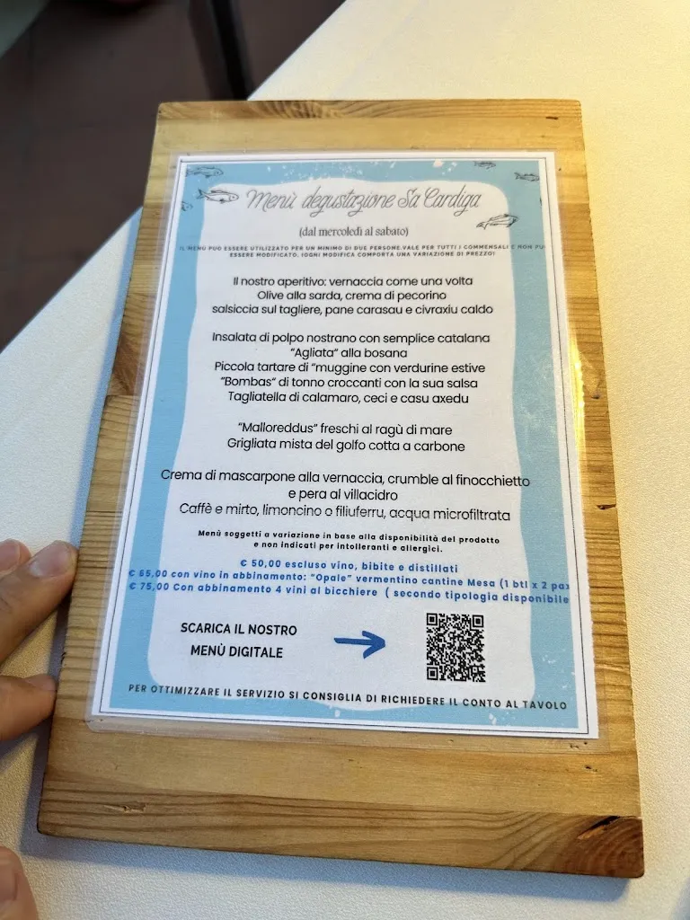 Menu_Sa Cardiga e su Schironi_Capoterra_image_1