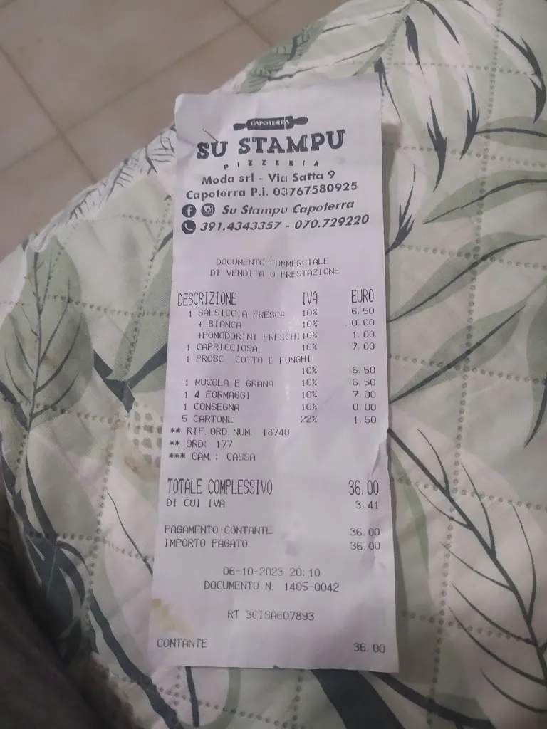 Cristiano MELIS_Su Stampu Pizzeria Capoterra_Capoterra_review