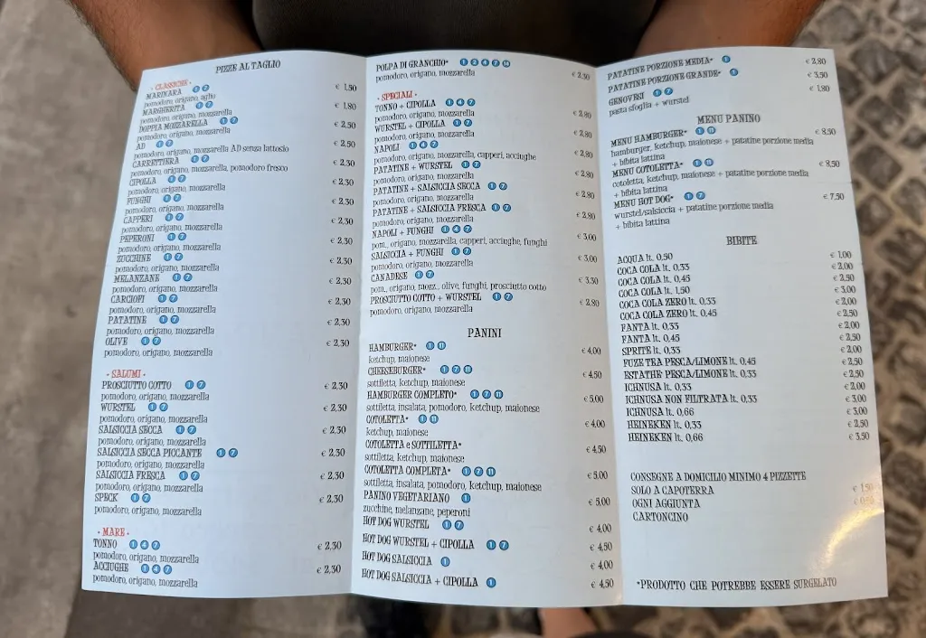 Menu_Pizzeria Paperino di Ortu Nicola_Capoterra_image_2