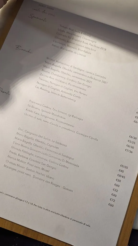 Menu_La Terrazza: Bar, Caffetteria, Gelateria, Vineria, Bistrot_Capoterra_image_4